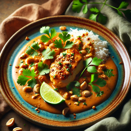 Poulet aux arachides