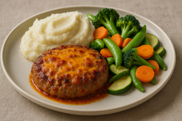 Galette de veau chorizo et cheddar