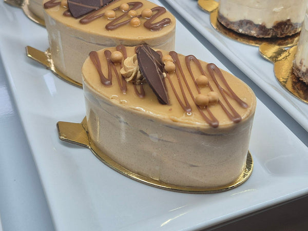 Mousse caramel / fleur de sel (2 unités congelées)