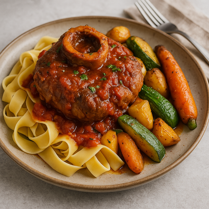 Osso bucco de porc à l'italienne