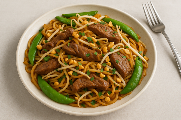 Pad thai au philly steak
